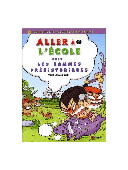 aller à l'école tome 1 - chez les hommes préhistoriques main product photo