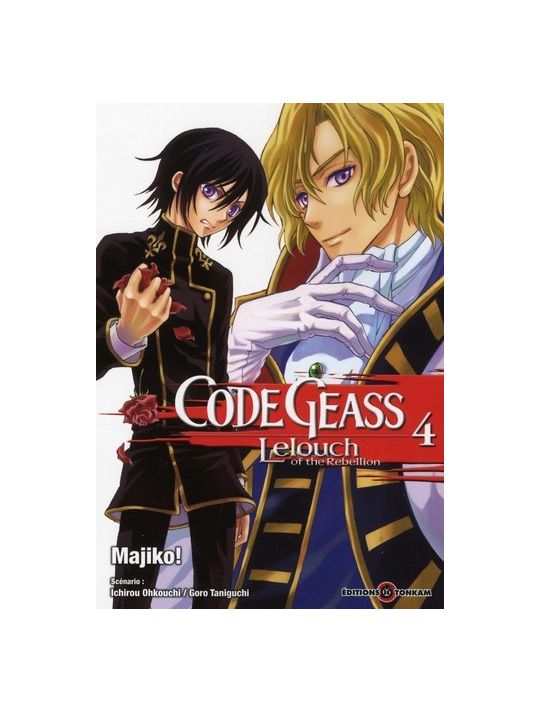 code geass - lelouch of the rebellion tome 4 main product photo