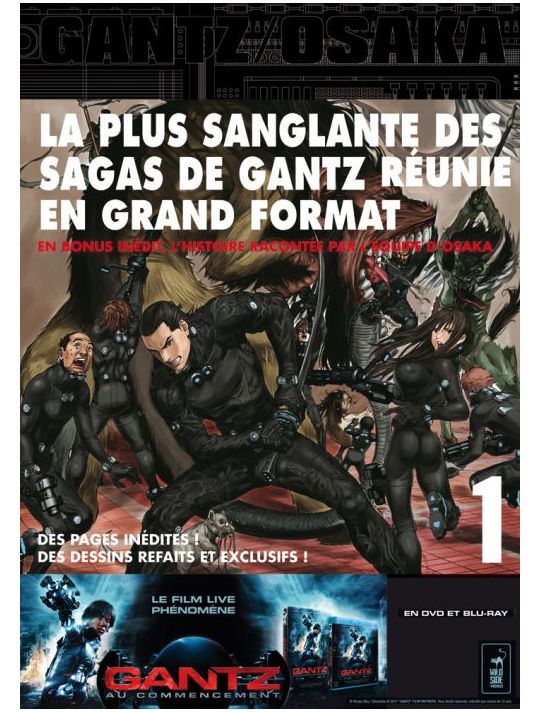 Gantz Osaka tome 1 main product photo