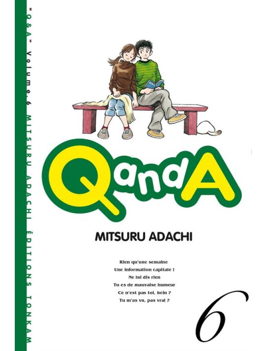 Q and A tome 6 main product photo