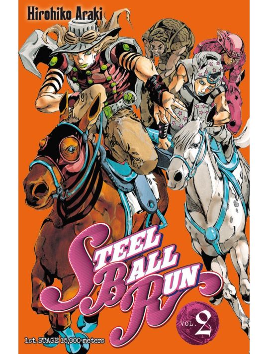 jojo's bizarre adventure - steel ball run tome 2 main product photo