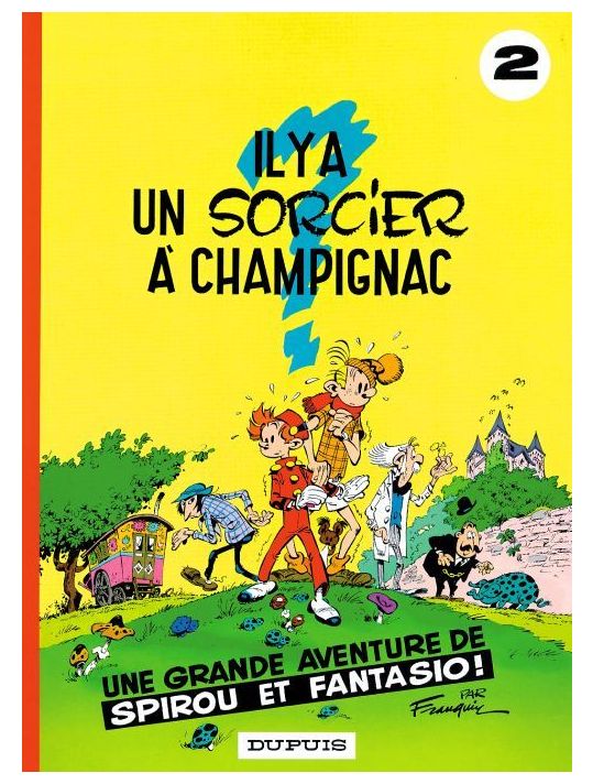 spirou et fantasio tome 2 - il y a un sorcier à champignac main product photo