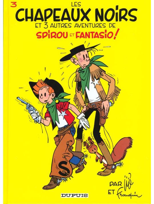 spirou et fantasio tome 3 - les chapeaux noirs main product photo