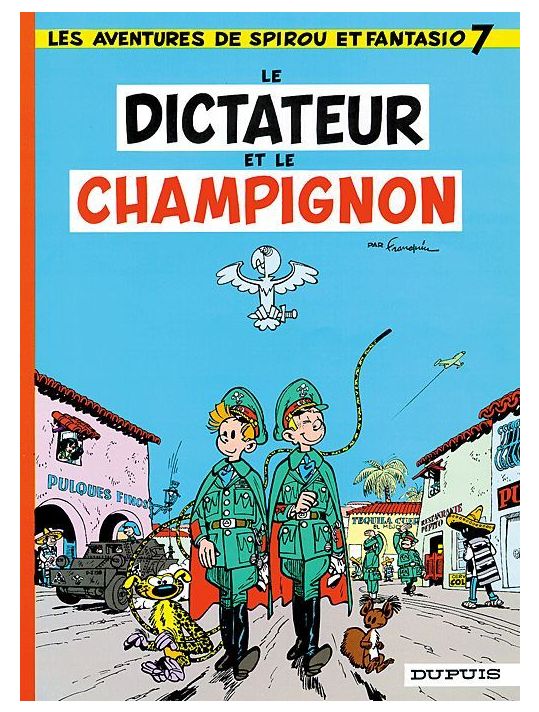 spirou et fantasio tome 7 - le dictateur et le champignon main product photo