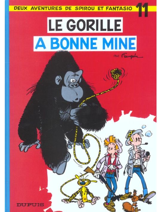 spirou et fantasio tome 11 - le gorille a bonne mine main product photo