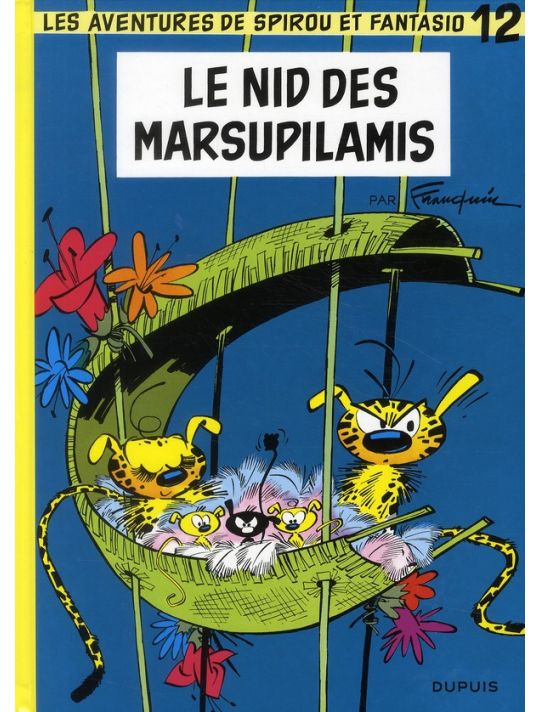 spirou et fantasio tome 12 - le nid des marsupilamis main product photo