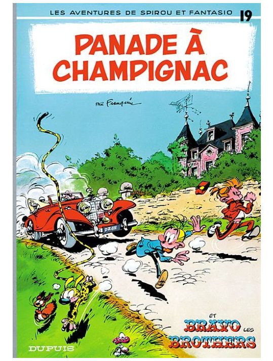 spirou et fantasio tome 19 - panade à champignac main product photo