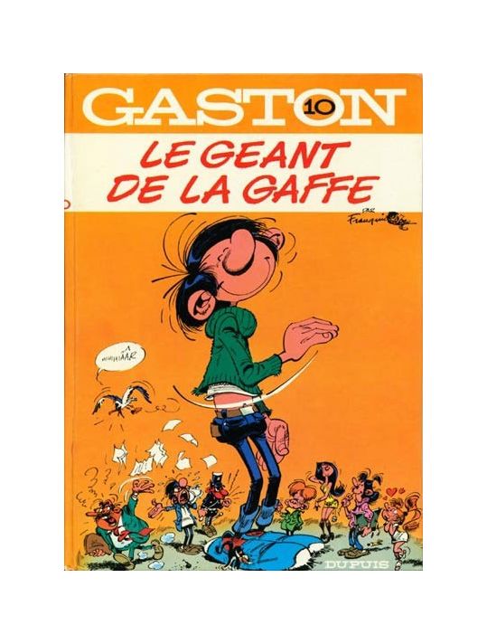 Gaston Lagaffe tome 10 - le géant de la gaffe main product photo