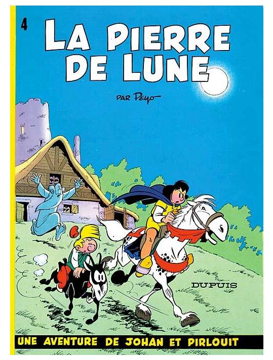 johan et pirlouit tome 4 - la pierre de lune main product photo