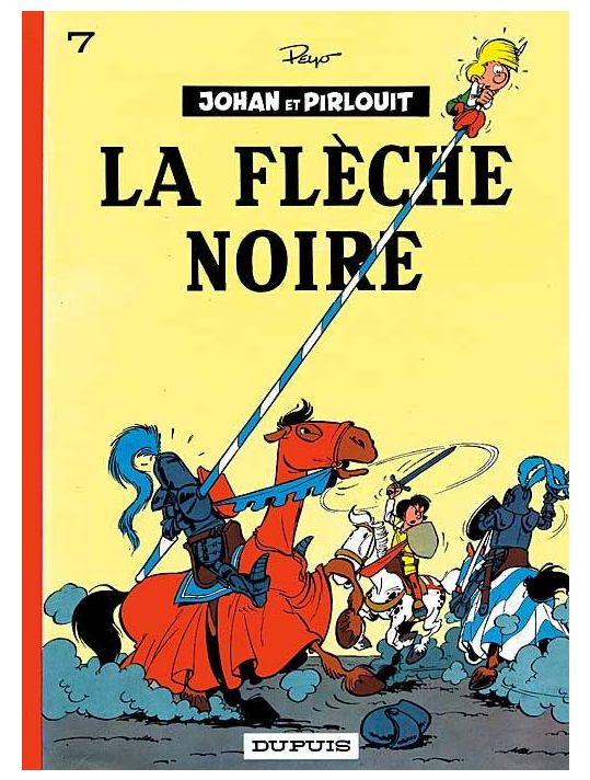 johan et pirlouit tome 7 - la flèche noire main product photo