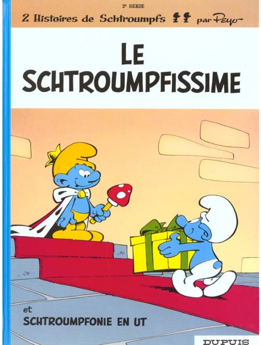 les schtroumpfs tome 2 - le schtroumpfissime main product photo