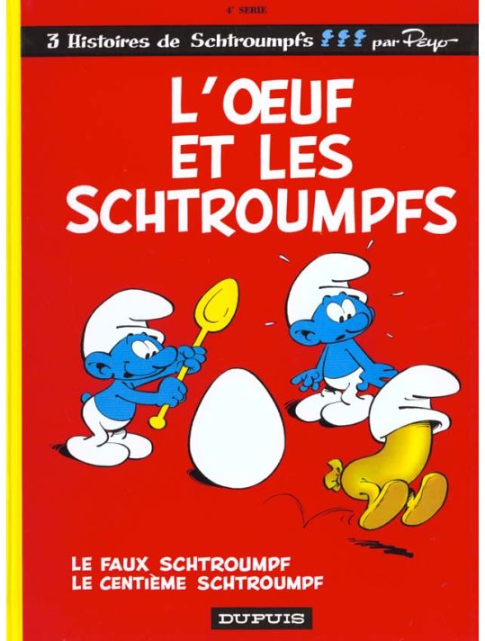 les schtroumpfs tome 4 - l'oeuf et les schtroumpfs main product photo