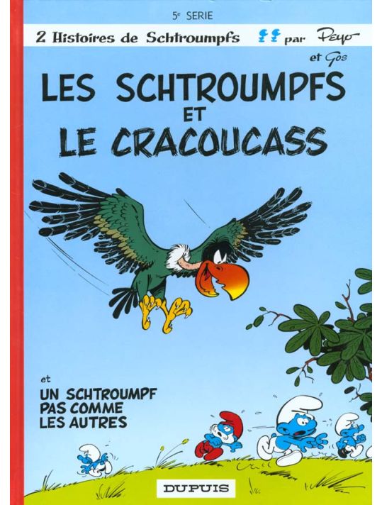 les schtroumpfs tome 5 - schtroumpfs et le cracoucass main product photo