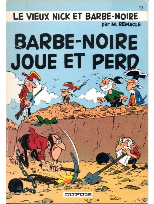 Le vieux Nick et Barbe-Noire tome 17 - Barbe-Noire joue et perd main product photo