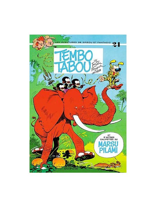 spirou et fantasio tome 24 - tembo tabou main product photo