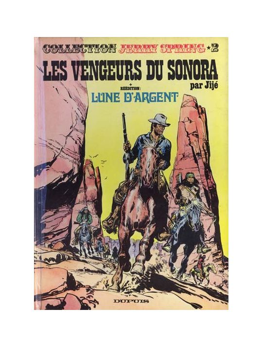 Jerry Spring (Collection Spéciale grand format) tome 2 - Les Vengeurs du Sonora + Lune D'Argent main product photo