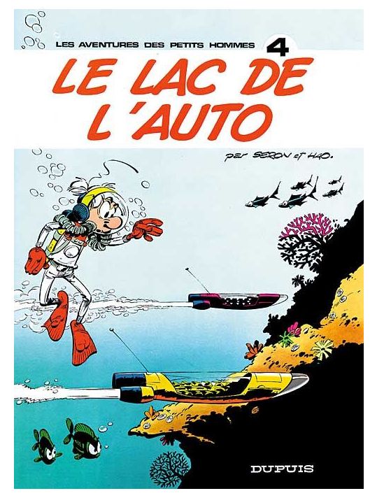 Les petits hommes tome 4 - Le lac de l'auto main product photo