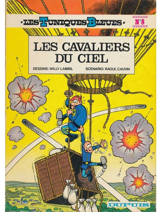 Tuniques Bleues (Les) tome 8 - Les cavaliers du ciel (éd. 1976) main product photo