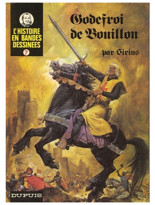 L'Histoire en Bandes Dessinées tome 7 - Godefroi de Bouillon main product photo