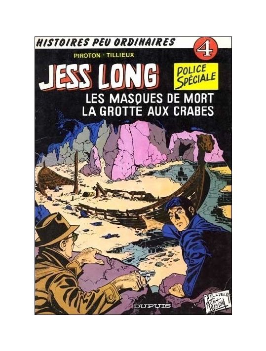 Jess Long tome 4 - Les masques de mort - La grotte aux crabes (éd. 1978) main product photo