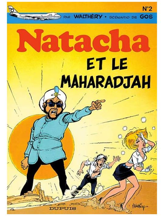 natacha tome 2 - natacha et le maharadjah main product photo