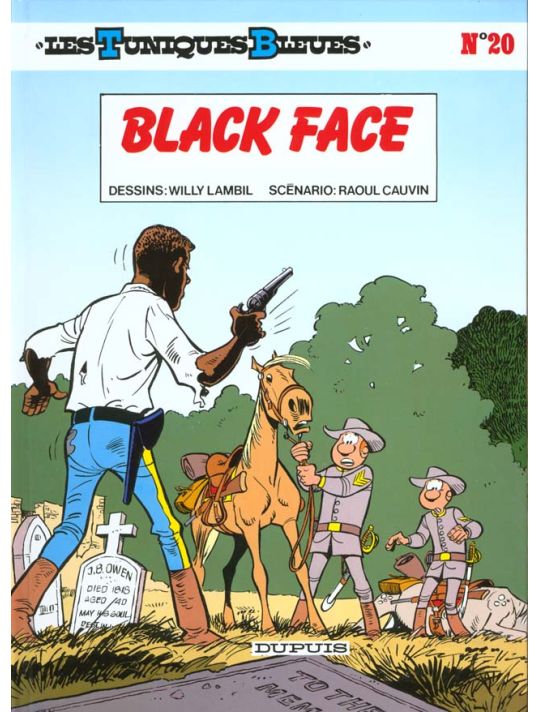 les tuniques bleues tome 20 - black face main product photo