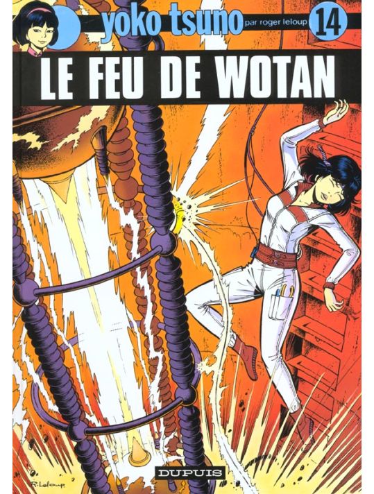 yoko tsuno tome 14 - le feu de wotan main product photo