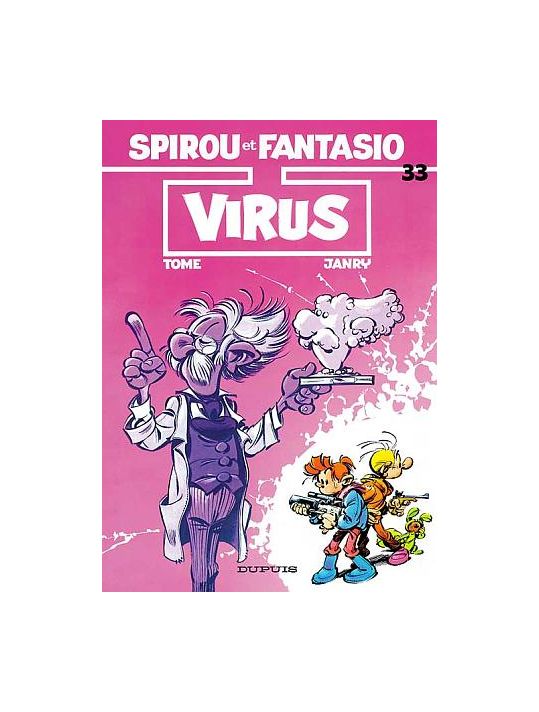 spirou et fantasio tome 33 - virus main product photo