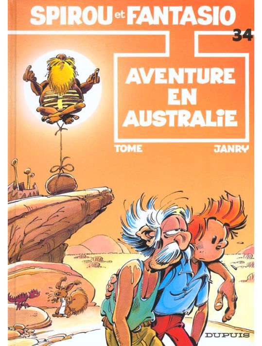 spirou et fantasio tome 34 - aventure en australie main product photo