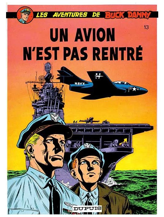 buck danny tome 13 - un avion n'est pas rentré main product photo
