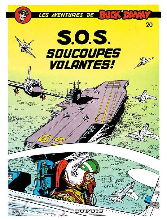 buck danny tome 20 - sos soucoupes volantes main product photo