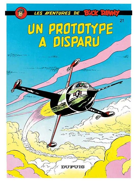 buck danny tome 21 - un prototype a disparu main product photo