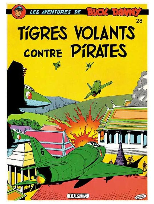 buck danny tome 28 - tigres volants contre pirates main product photo