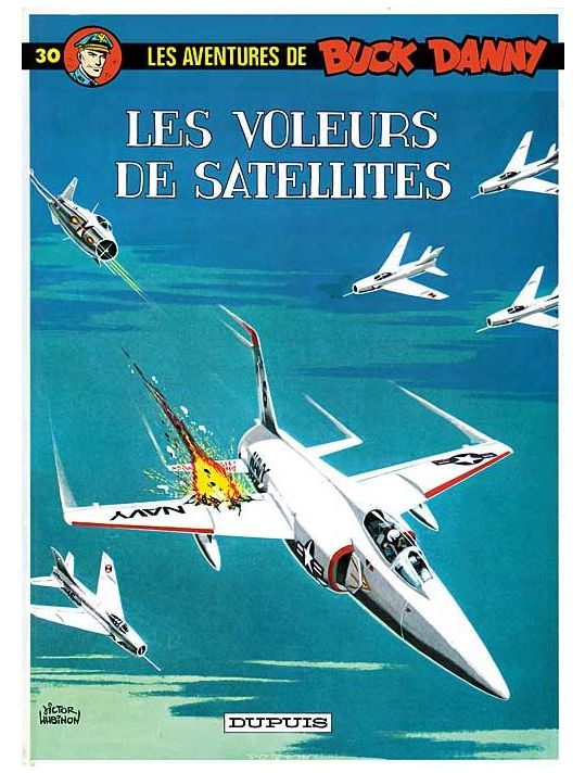 buck danny tome 30 - les voleurs de satellites main product photo