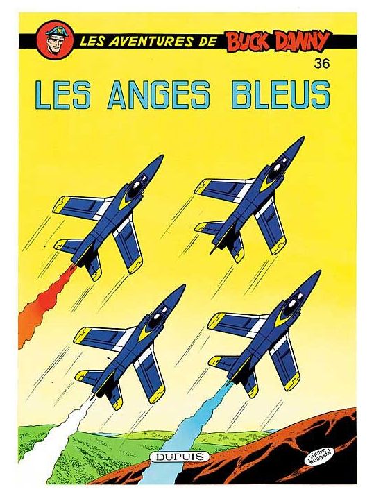 buck danny tome 36 - les anges bleus main product photo