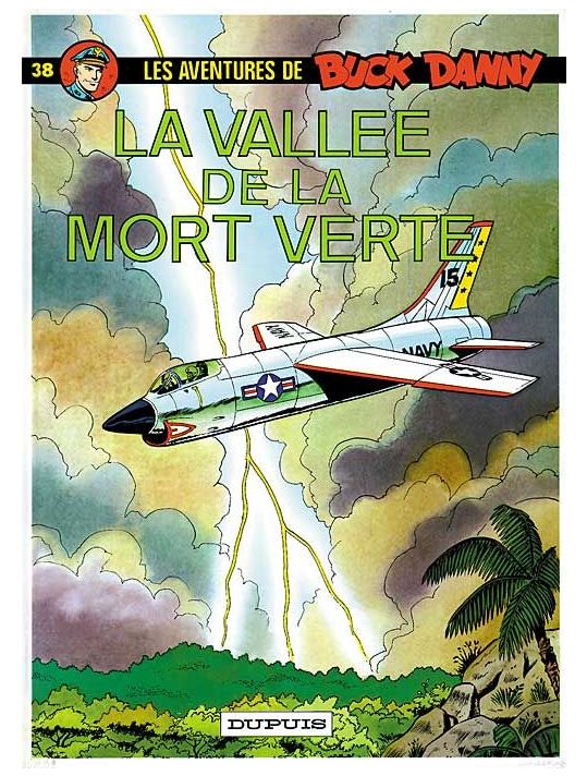 buck danny tome 38 - la vallée de la mort verte main product photo