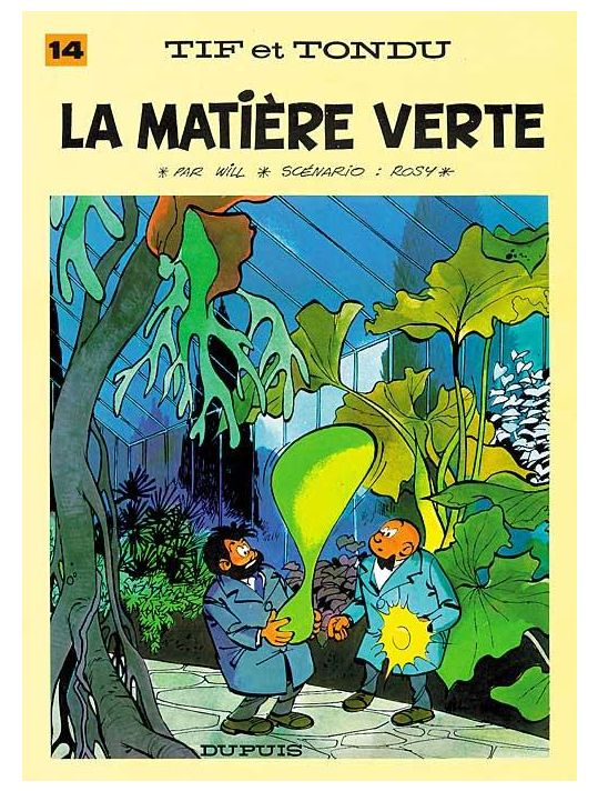 tif et tondu tome 14 - la matiere verte main product photo