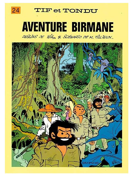 Tif et Tondu tome 24 - Aventure birmane main product photo