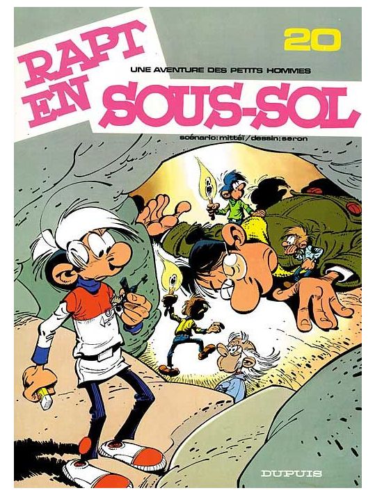 Les petits hommes tome 20 - rapt en sous-sol main product photo