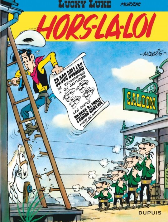 Lucky Luke tome 6 - Hors-la-loi main product photo