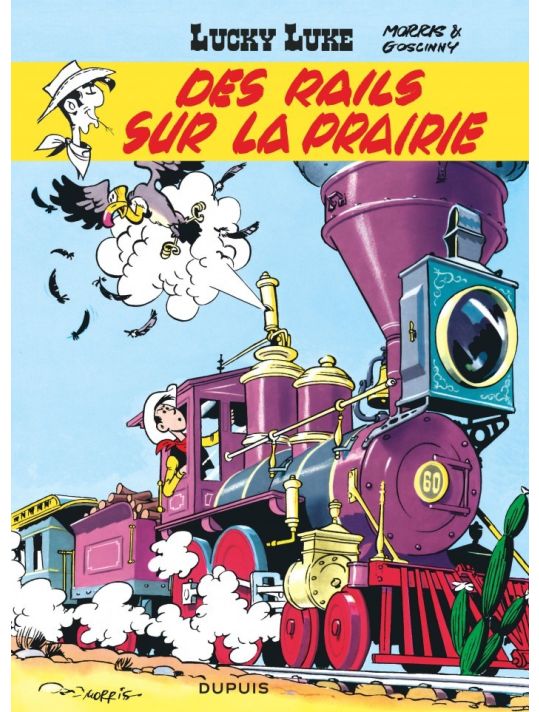 Lucky Luke tome 9 - Des rails sur la prairie main product photo