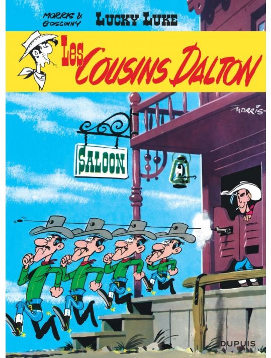Lucky Luke tome 12 - Les cousins Dalton main product photo