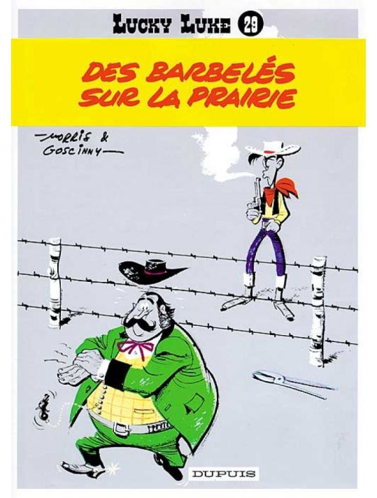 Lucky Luke tome 29 - Des barbelés sur la prairie main product photo