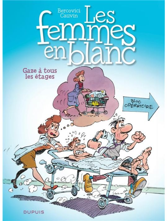 les femmes en blanc tome 2 - gaze à tous les étages main product photo