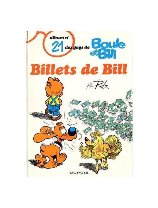 album de boule et bill tome 21 - billet de bill main product photo