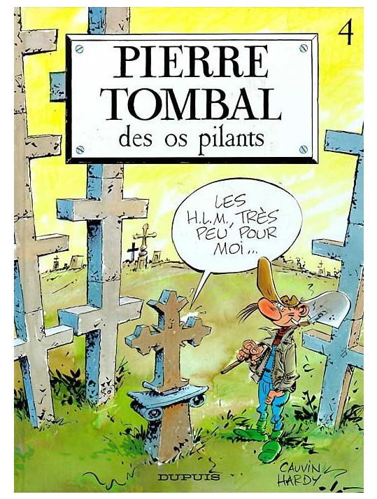 pierre tombal tome 4 - des os pilants main product photo