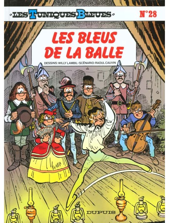 les tuniques bleues tome 28 - les bleus de la balle main product photo