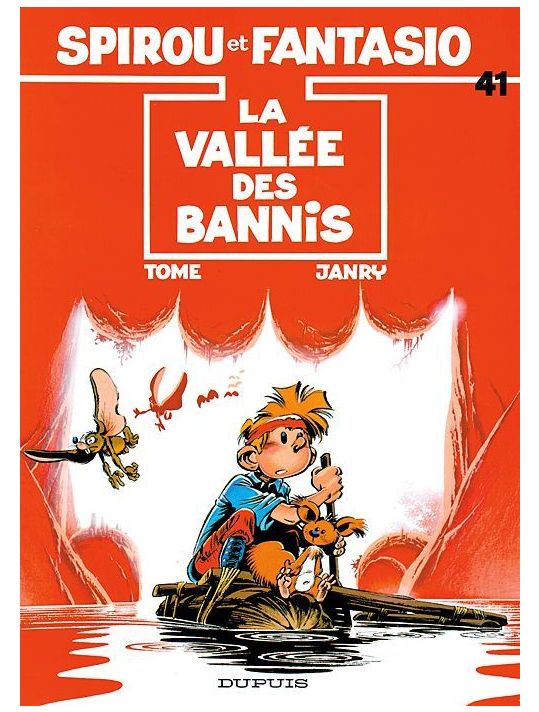 spirou et fantasio tome 41 - la vallée des bannis main product photo