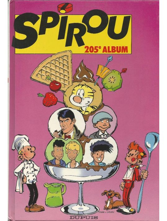 (Recueil) Spirou (Album du journal) tome 205 main product photo