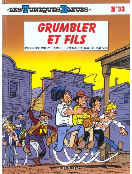 les tuniques bleues tome 33 - grumbler et fils main product photo